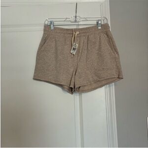 Splendid Oatmeal Eco-friendly Sweat Shorts